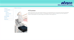 Desktop Screenshot of alesco-huelse.de